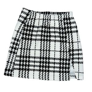 Plaid Mini Skirt XS